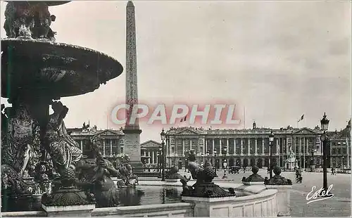 Moderne Karte Paris Place de la Concorde