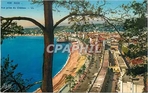 Cartes postales Nice Vue prise du Chateau