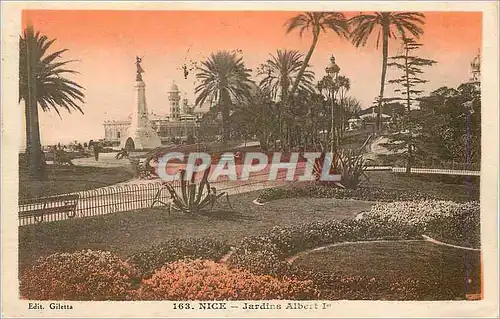 Cartes postales Nice Jardins Albert 1er