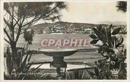 Cartes postales moderne Cannes Vue prise de la Croisette