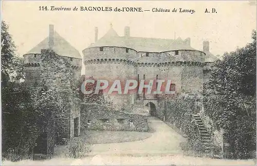 Cartes postales Environs de Bagnoles de l'Orne Chateau de Lassay