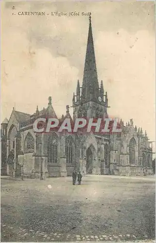 Cartes postales Carentan L'Eglise (Cote Sud)