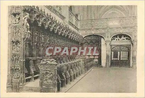Cartes postales Eglise de Brou Les Stalles Cote Sud