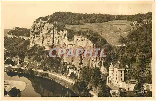 Ansichtskarte AK La Roque Gageac La Dordogne Pittoresque Chateau de la Malartrie