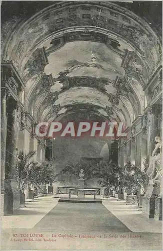 Ansichtskarte AK Toulouse Le Capitole Interieur de la Salle des Illustre