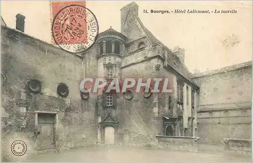 Ansichtskarte AK Bourges Hotel Lallemant La Tourelle