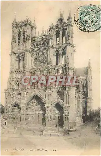 Cartes postales Amiens La Cathedrale