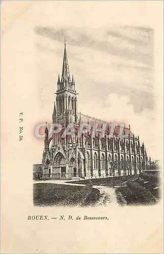 Cartes postales Rouen N D de Bonsecours