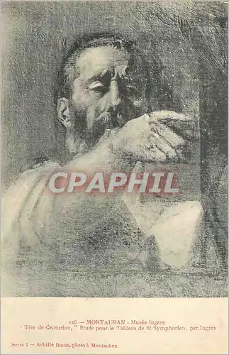 Cartes postales Montauban Musee Ingres Tete de Centurion