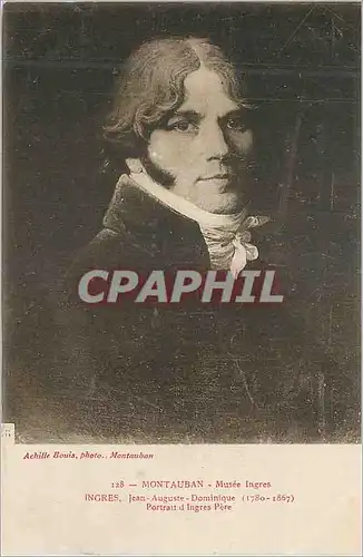 Ansichtskarte AK Montauban Musee Ingres Jean Auguste Dominique (1780 1867) Portrait d'Ingres Pere