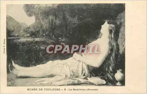 Cartes postales Musee de Toulouse La Madeleine (Henner)