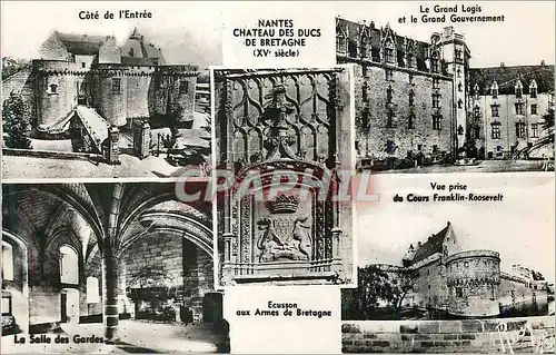 Cartes postales moderne Nantes Chateau des Ducs de Bretagne (XVe Siecle)