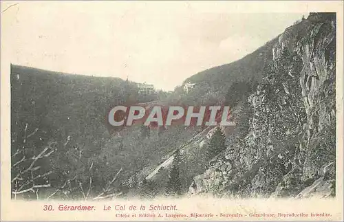 Cartes postales Gerardmer Le Col de la Schlucht