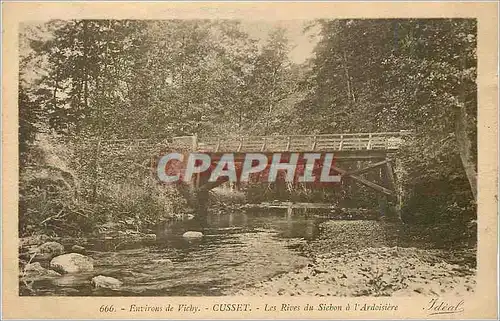 Ansichtskarte AK Environs de Vichy Cusset Les Rives du Sichon a l'Ardoisiere