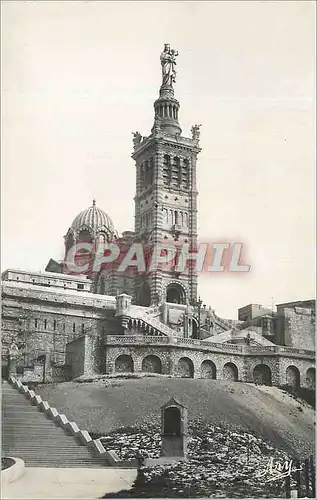 Cartes postales moderne Marseille Basilique de Notre Dame de la Garde