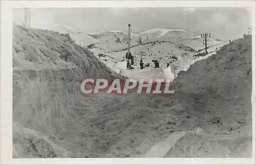 Cartes postales moderne Valberg (A M) Alt 1500 m Tranchee de la Chapelle Ste Anne (animee)