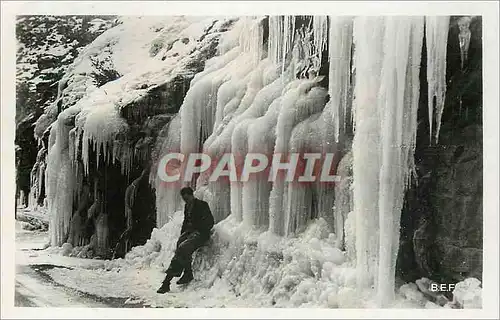 Cartes postales moderne Gorges du Cians (A M) La Route de Beuil en Hiver