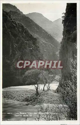 Cartes postales moderne Defile de la Mescala  Le Var a l'entree du defile de la Mescala
