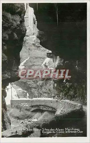 Cartes postales moderne Gorges du Cians  Le Var a l'entree du defile de la Mescala La Grande Clue