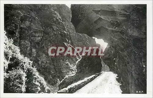 Cartes postales moderne Beuil La Route dans les Gorges du Cians