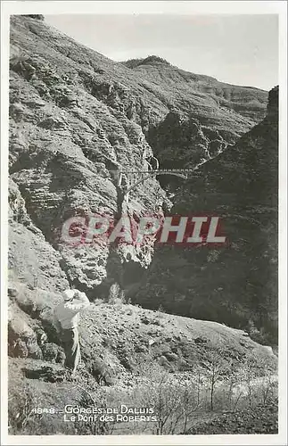 Cartes postales moderne Gorges de Daluis Le Pont des Roberts