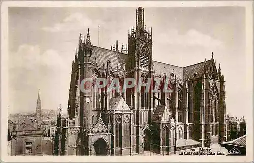 Cartes postales moderne Metz La Cathedrale Cote Est