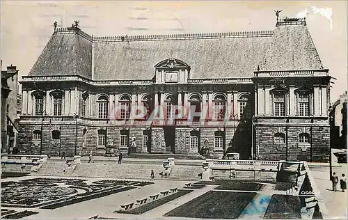 Cartes postales moderne Rennes Place du palais de justice Les jardins