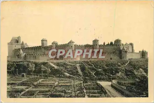 Cartes postales Cite de Carcassonne Ensemble Nord