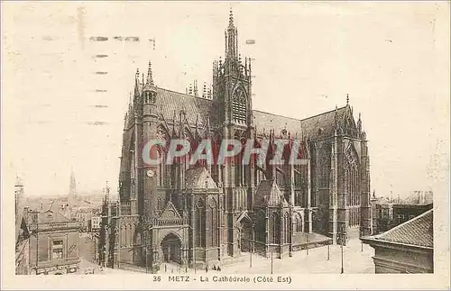 Cartes postales Metz La Cathedrale (Cote Est)