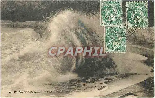 Cartes postales Biarritz (Cote Basque) Effet de Vague