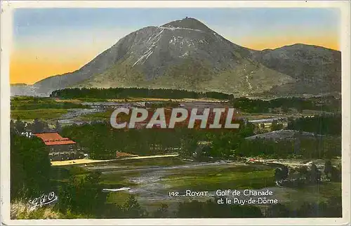 Cartes postales moderne Royat Golf de Charade et le Puy de Dome