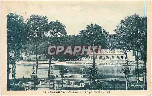 Cartes postales Bagnoles de l'Orne Vue Generale du Lac