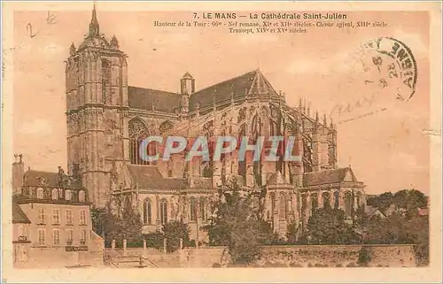 Cartes postales Le Mans La Cathedrale Saint Pierre