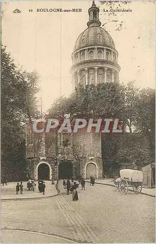 Cartes postales Boulogne sur Mer La Cathedrale