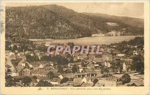 Ansichtskarte AK Gerardmer Vue Generale prise des Gouttrides