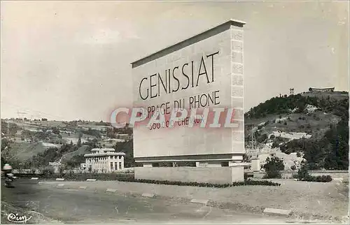Cartes postales moderne Barrage de Genissiat (Ain) Monument Commemoratif (Force et Lumiere)
