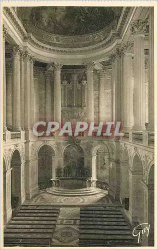 Ansichtskarte AK Versailles et ses Merveilles Le Chateau Interieur de la Chapelle Orgue