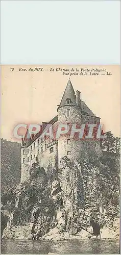 Cartes postales Env du Puy La Cathedrale de la Voute Polignac Vue prise de la Loire