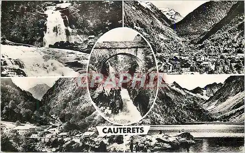 Cartes postales moderne Cauterets Cascade du Pont d'Espagne Vue Generale