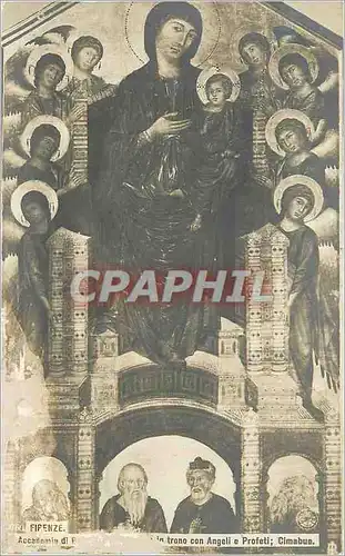 Cartes postales Firenze Angeli e Profeti Cimabue
