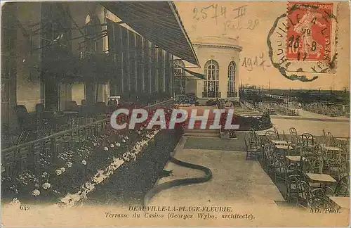 Cartes postales Deauville La Plage Fleurie Terrasse du Casino