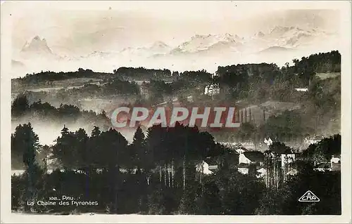 Cartes postales moderne Pau La Chaine des Pyrenees