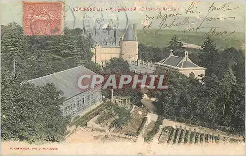 Ansichtskarte AK Auvergne Vue Generale du Chateau de Randan