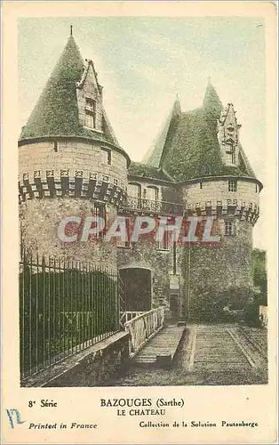 Cartes postales Bazouges (Sarthe) Le Chateau