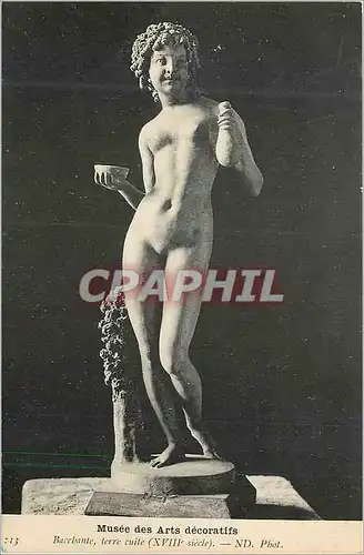 Cartes postales Musee des Arts Decoratifs Terre Cuite (XVIIIe Siecle)