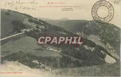 Cartes postales Route de Montagne de L'Aigoual S O