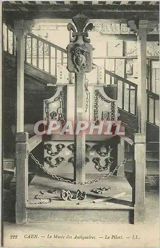 Cartes postales Caen Le Musee des Antiquaires Le Pilori