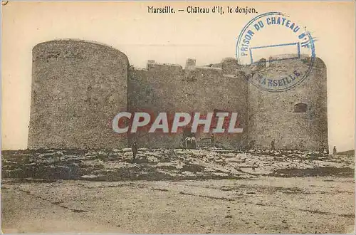 Cartes postales Marseille Chateau d'If le Donjon