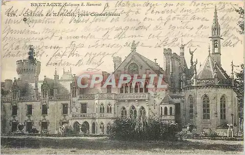 Cartes postales Chateau de Keriollet pres Concarneau Bretagne
