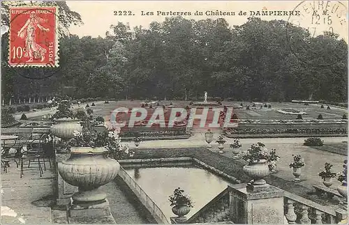 Cartes postales Les Parterres du Chateau de Dampierre